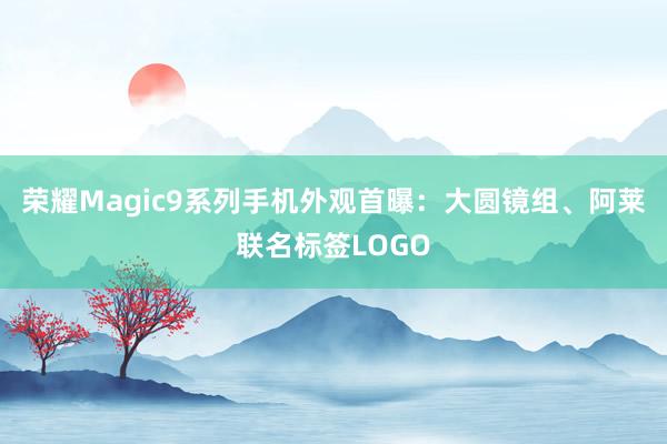 荣耀Magic9系列手机外观首曝：大圆镜组、阿莱联名标签LOGO